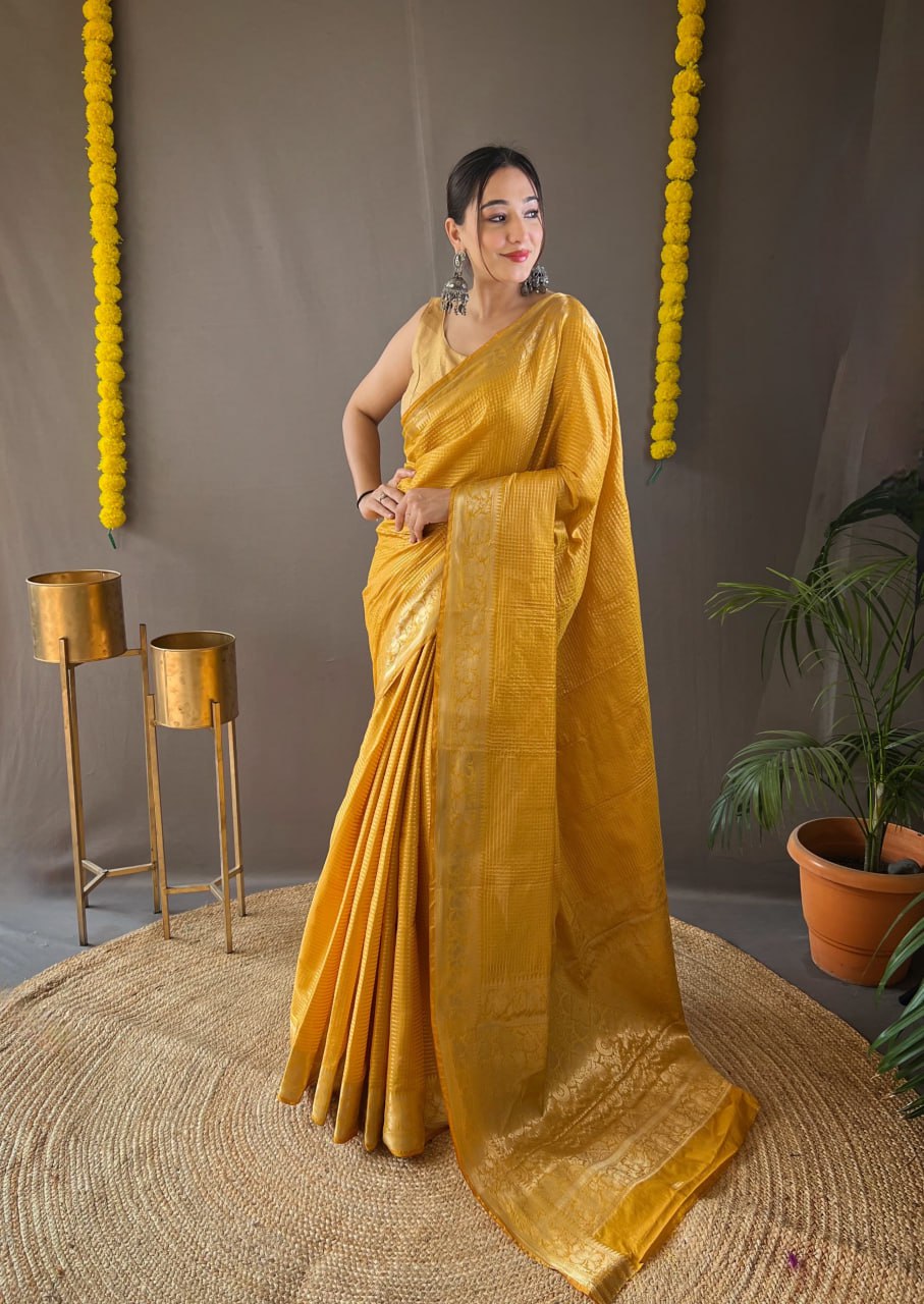 Graceful Soft Silk Saree with Timeless Weaves & Elegance