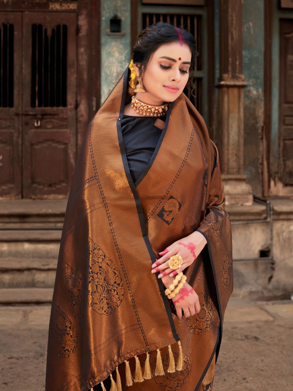 Pure Soft Silk Saree with Kuber Pattu Weaving