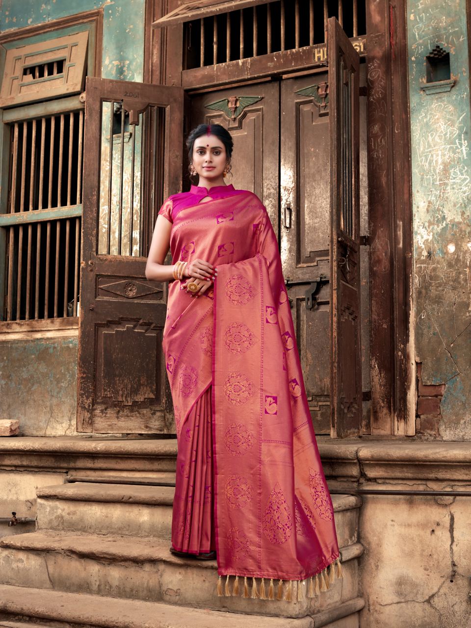 Pure Soft Silk Saree with Kuber Pattu Weaving