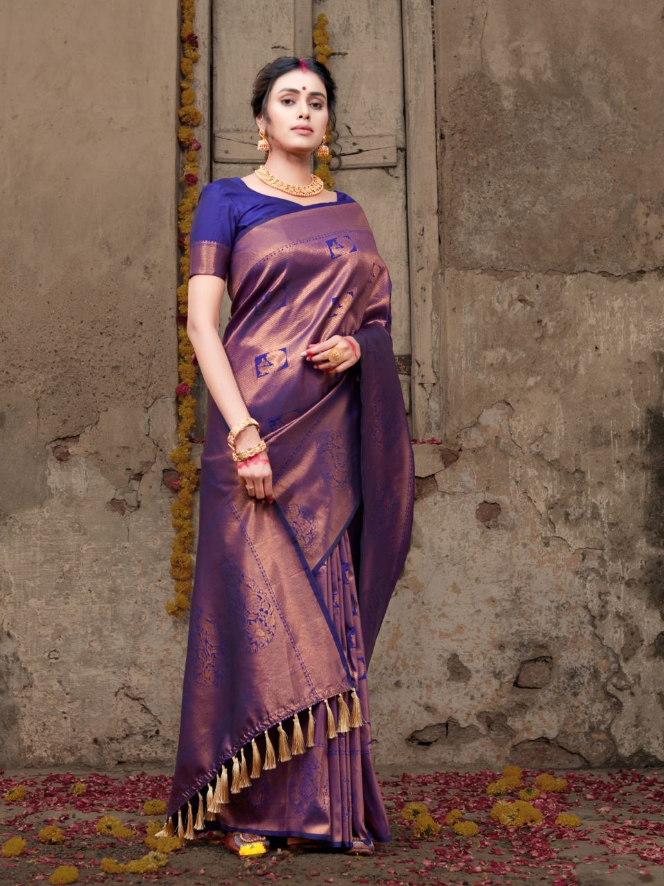 Pure Soft Silk Saree with Kuber Pattu Weaving
