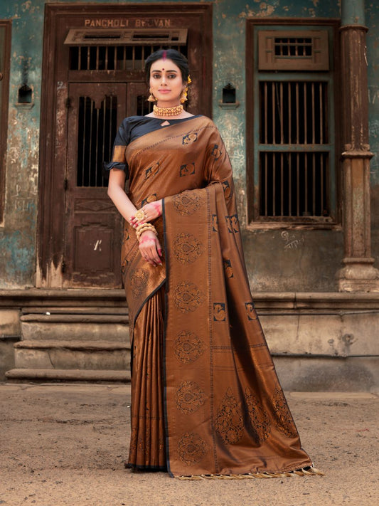 Pure Soft Silk Saree with Kuber Pattu Weaving