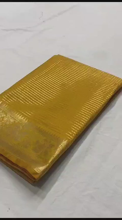 Graceful Soft Silk Saree with Timeless Weaves & Elegance